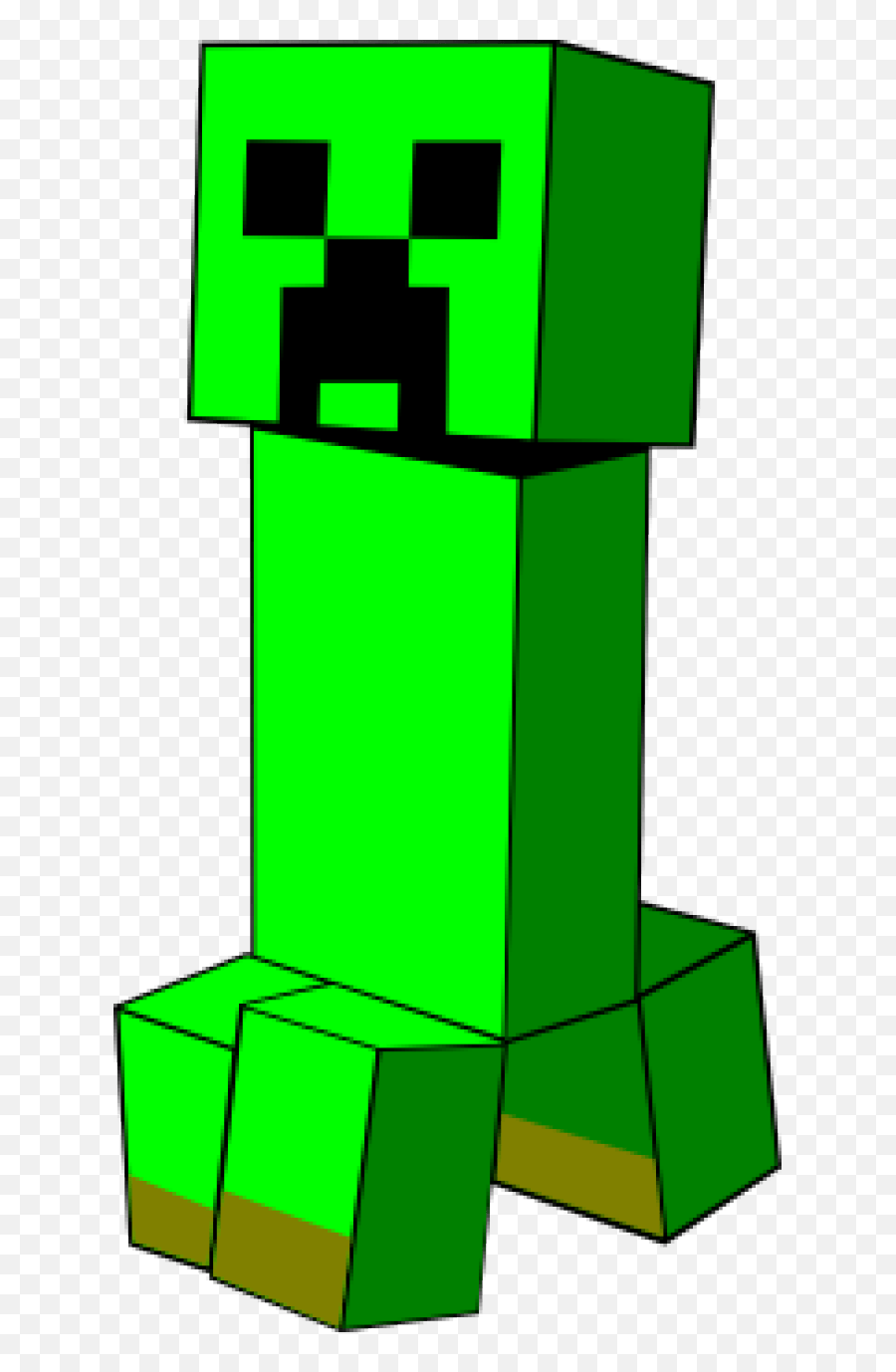 Minecraft Creeper Svg - Creeper Clipart Emoji,Minecraft Clipart