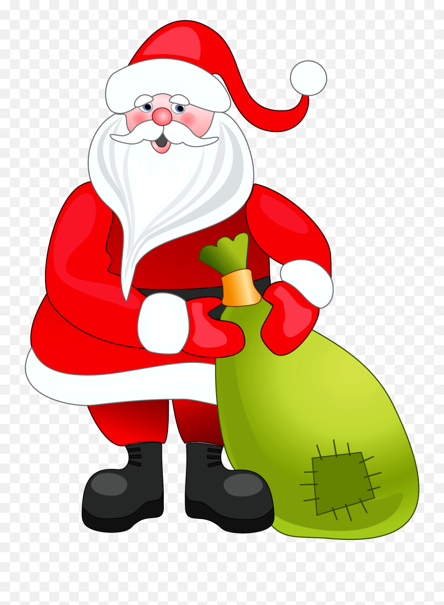 Free Xmas Clipart Gallery - Santa At North Pole Clipart Emoji,Christmas Clipart