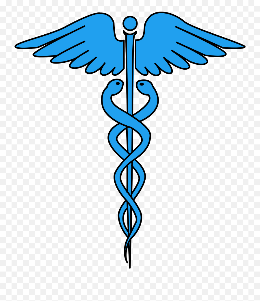 Caduceus Medical Symbol Health - High Resolution Medical Logo Hd Emoji,Medical Clipart