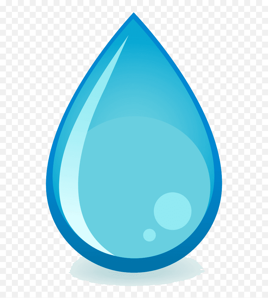 Water Drop Clipart Transparent Background - Clipart World Emoji,Clipart Without Background