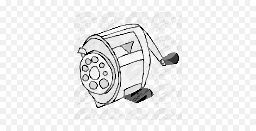 Sharpener Picture For Classroom Therapy Use - Great Emoji,Pencil Sharpener Clipart