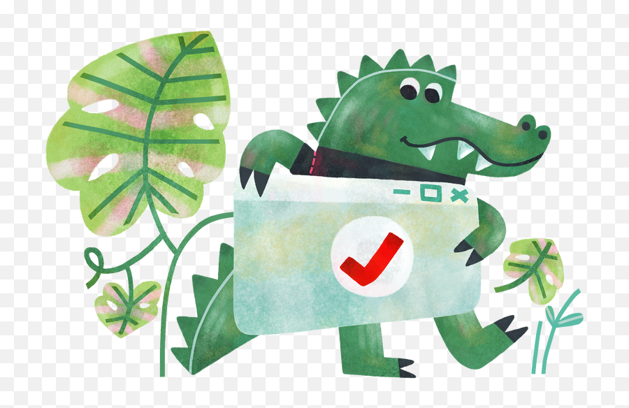 Done Clipart Illustration In Png Svg Emoji,Cute Alligator Clipart