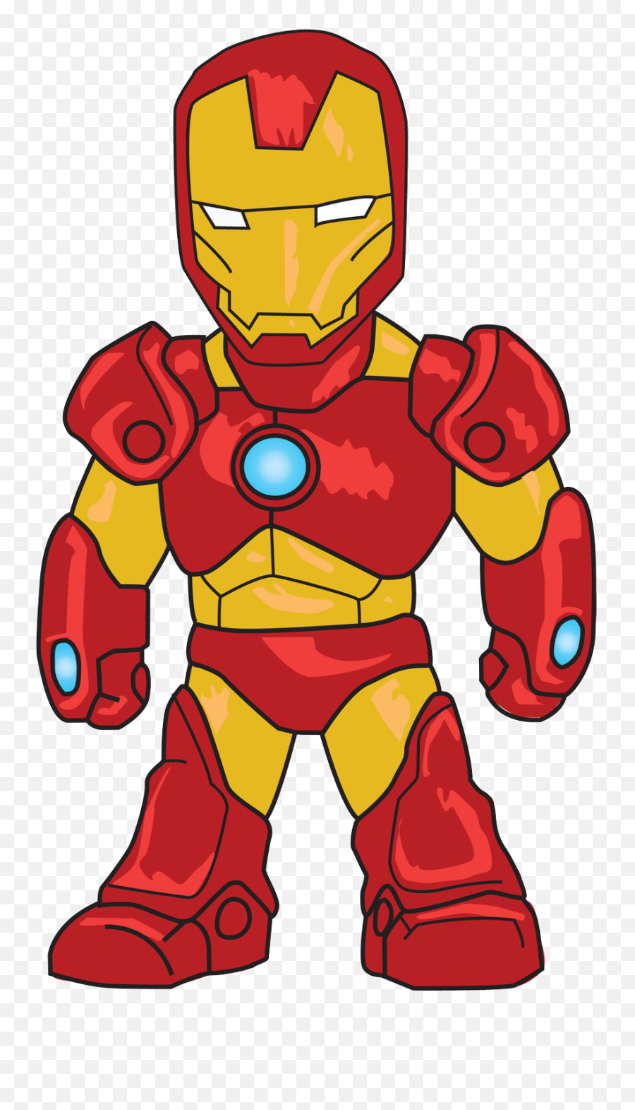 Download Hd Cartoon Iron Man Png - Iron Man Cartoon Png Iron Man Clipart Emoji,Iron Man Png