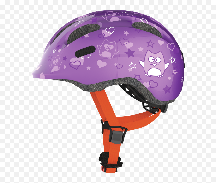 Abus Kids Bike Helmet U2013 Smiley 20 Purple Star Size S Emoji,Purple Star Png