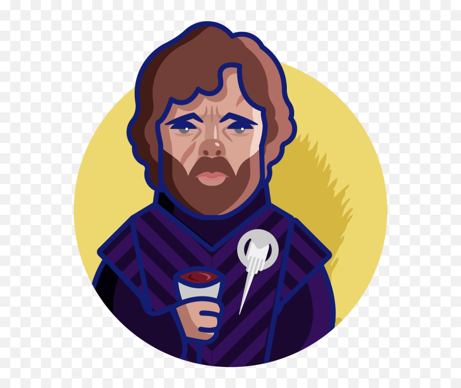 Always Miserable - Tyrion Lannister Game Of Thronesgot By Emoji,Game Of Thrones Stark Logo