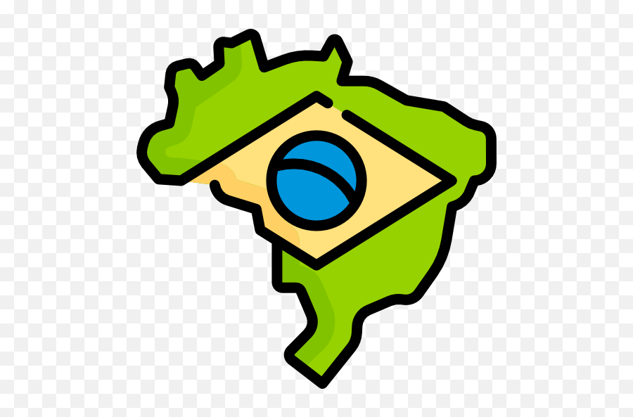 Brazil Free Vector Icons Designed By Freepik Free Icons Emoji,Brazil Map Png