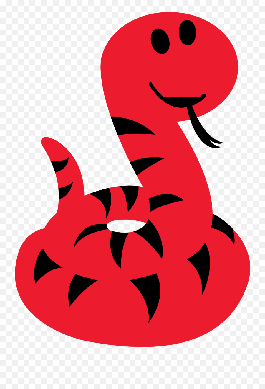 Cartoon Snake Clipart Snake Animals - Red Snake Clipart Emoji,Snake Clipart
