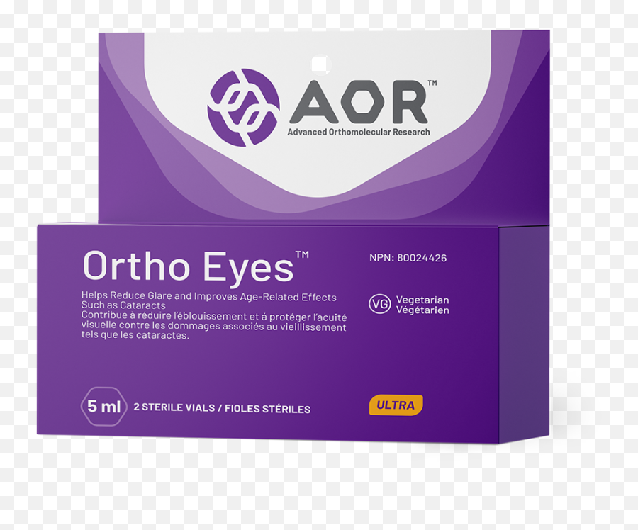 Ortho - Eyes 2 Vials 5 Ml Reg 6845 Aor Ortho Eyes 2 X 5 Ml Emoji,Laser Eyes Png