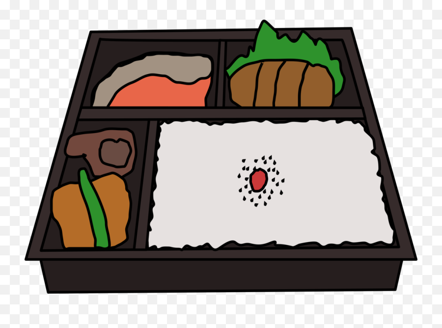 Lunch Clipart Lunch Box Lunch Lunch - Bento Box Cartoon Drawing Emoji,Lunch Box Clipart