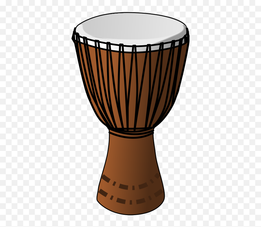 Djembe Drum Clipart - Djembe Drum Clipart Emoji,Drums Clipart