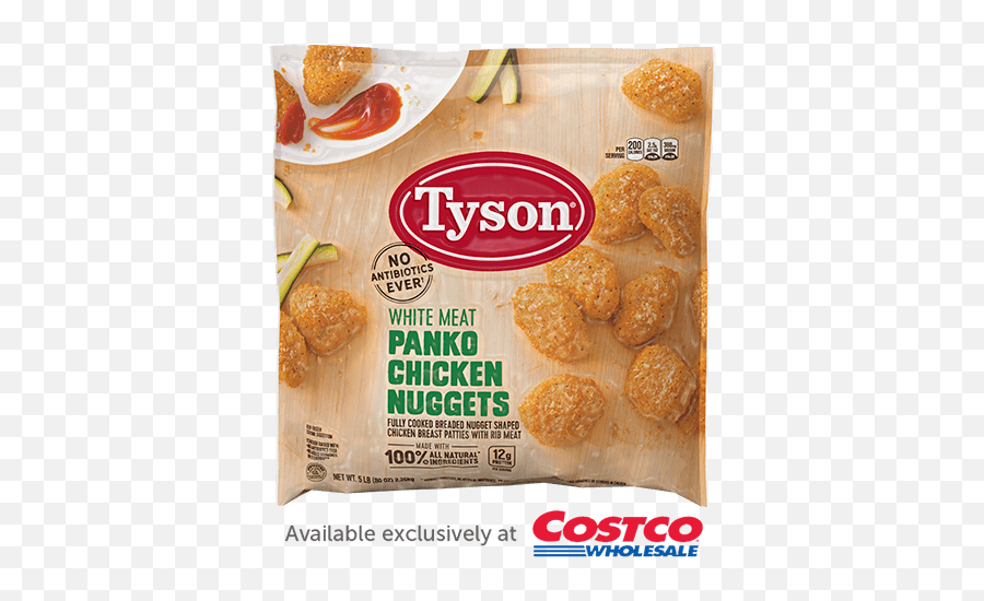 Panko Breaded Chicken Nuggets - Tyson Panko Chicken Nuggets Emoji,Chicken Nuggets Png