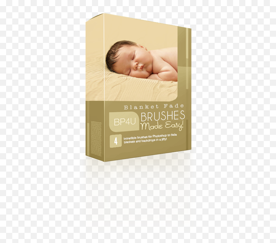 Newborn Blanket Fade Brushes - Baby Sleeping Emoji,Photoshop Fade Edges To Transparent