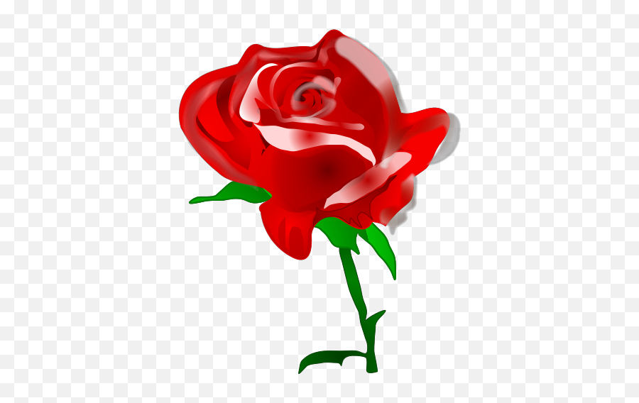 Red Rose Svg Clip Arts Download - Download Clip Art Png Floral Emoji,Rose Clipart Png