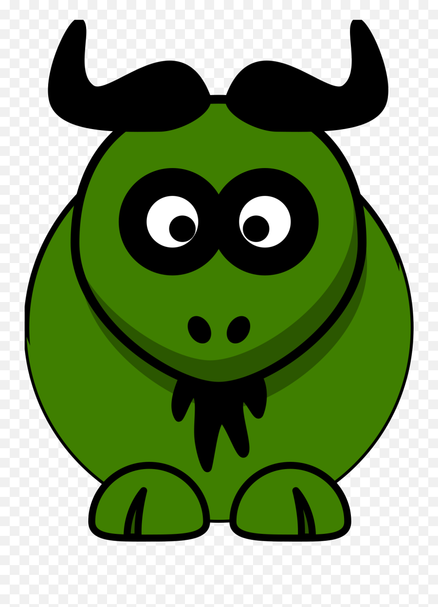Use Gree Ox Clipart - Cartoon Gnu Clipart Emoji,Ox Clipart