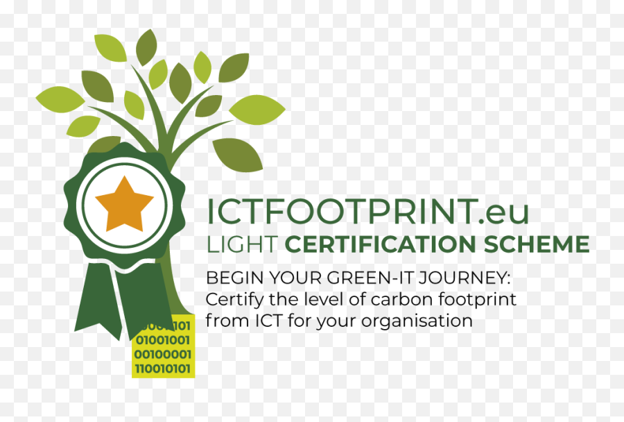 Ict Carbon Footprint Certification Emoji,Certificate Logo