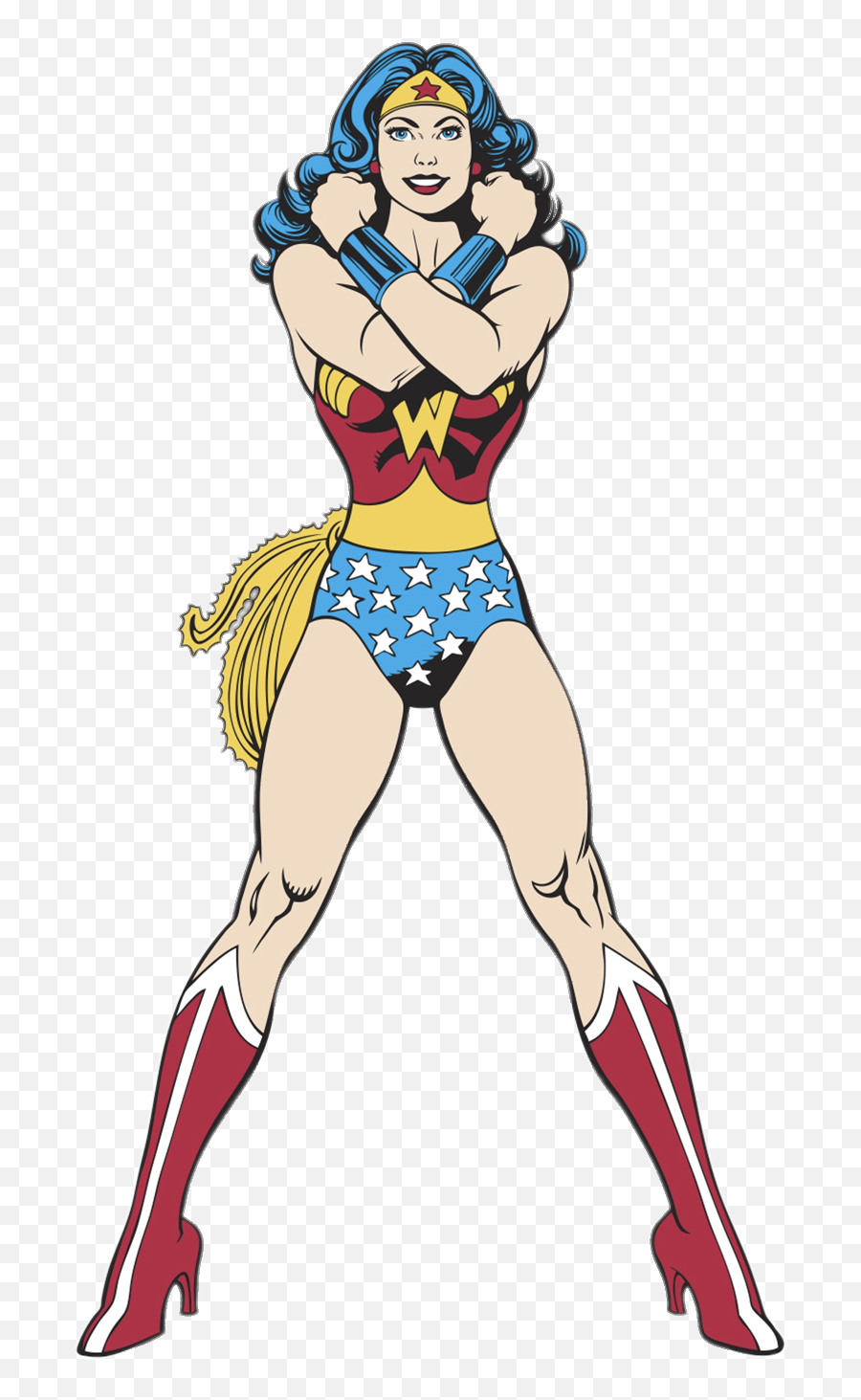 Strong Wonder Woman Png Image - Comic Wonder Woman Transparent Background Emoji,Wonder Woman Clipart
