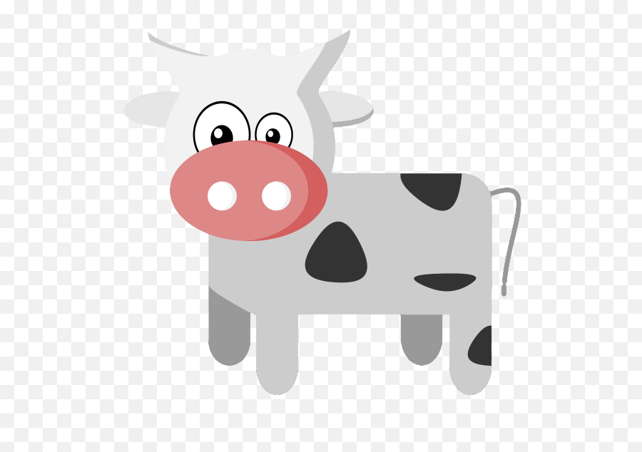 Cow Clipart Black And White - Clipartbarn Emoji,Cows Clipart Black And White