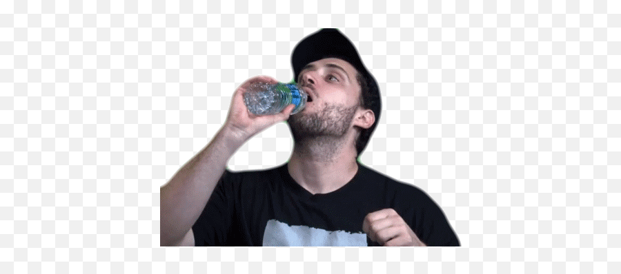 Drinking Water Thirsty Sticker - Drinking Water Thirsty Emoji,Transparent Water Gif