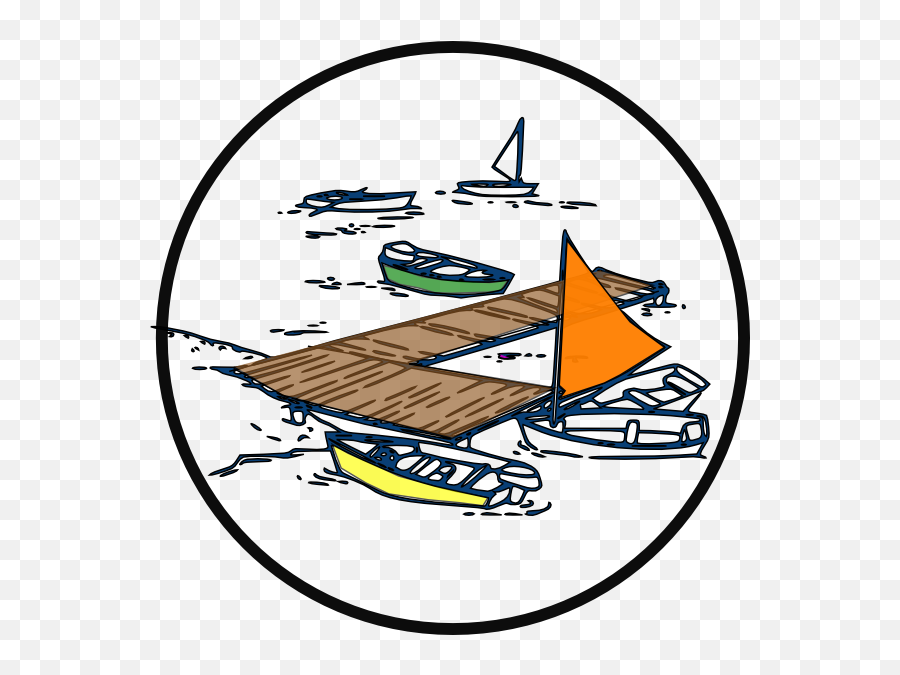 Boat Dock Clipart - Png Download Full Size Clipart 16335 Emoji,Fishing Boat Clipart