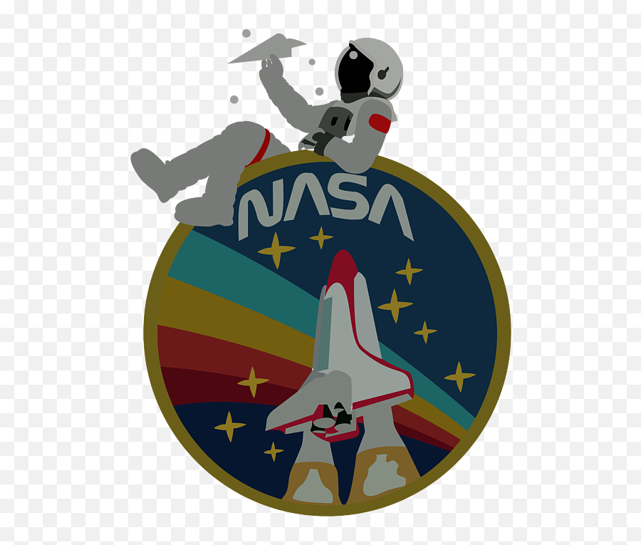 Nasa Astronaut With Helmet Relaxing With Space Shuttle Emoji,Astronaut Helmet Transparent