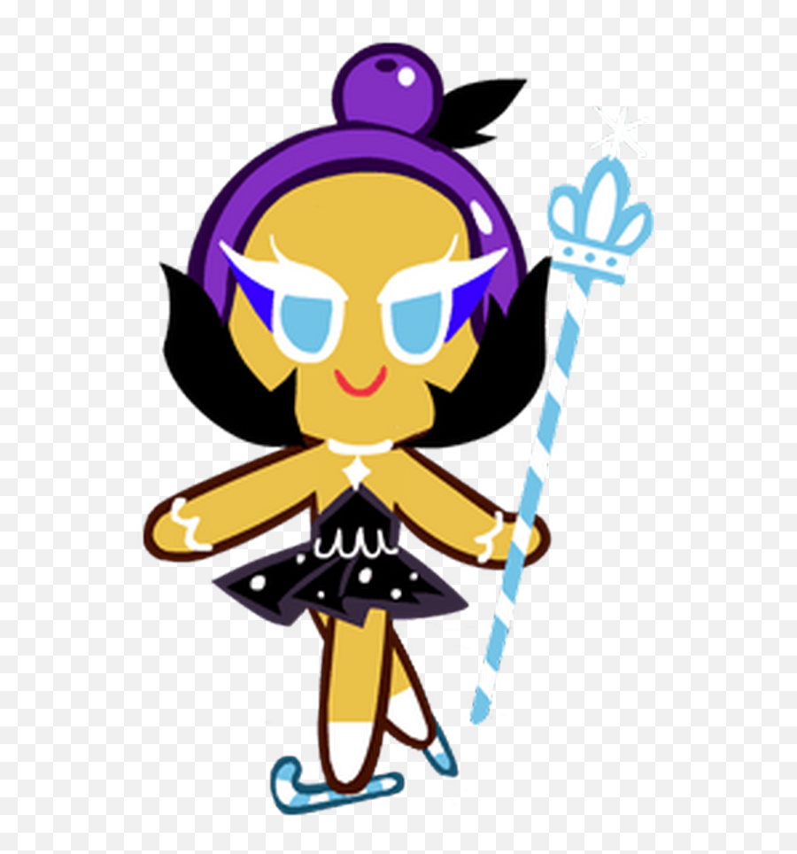 Ice Skater Cookie Cookie Run Clipart - Full Size Clipart Fictional Character Emoji,Run Clipart