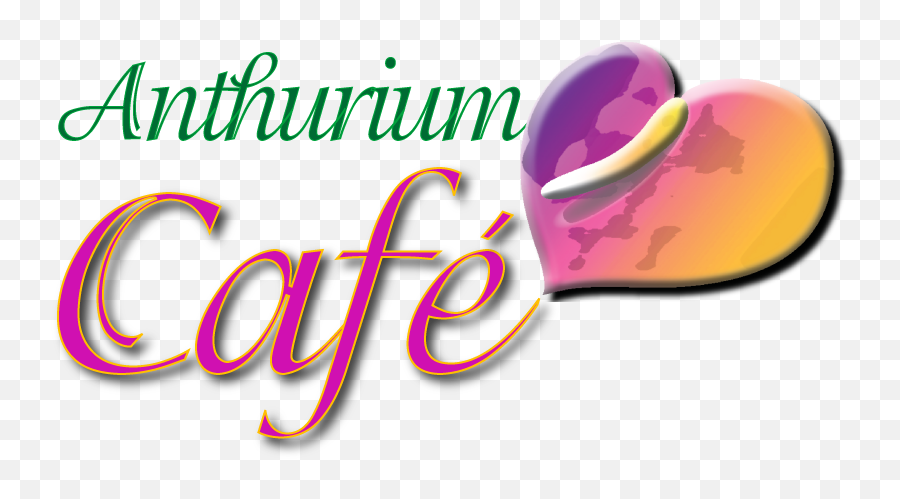 Anthurium Cafe Logo - Anthurium Emoji,Cafe Logo