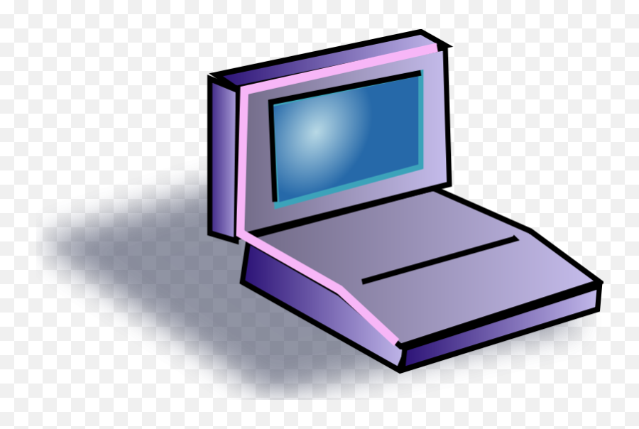 Laptop Cartoon - Clipart Best Emoji,Kids Laptop Clipart
