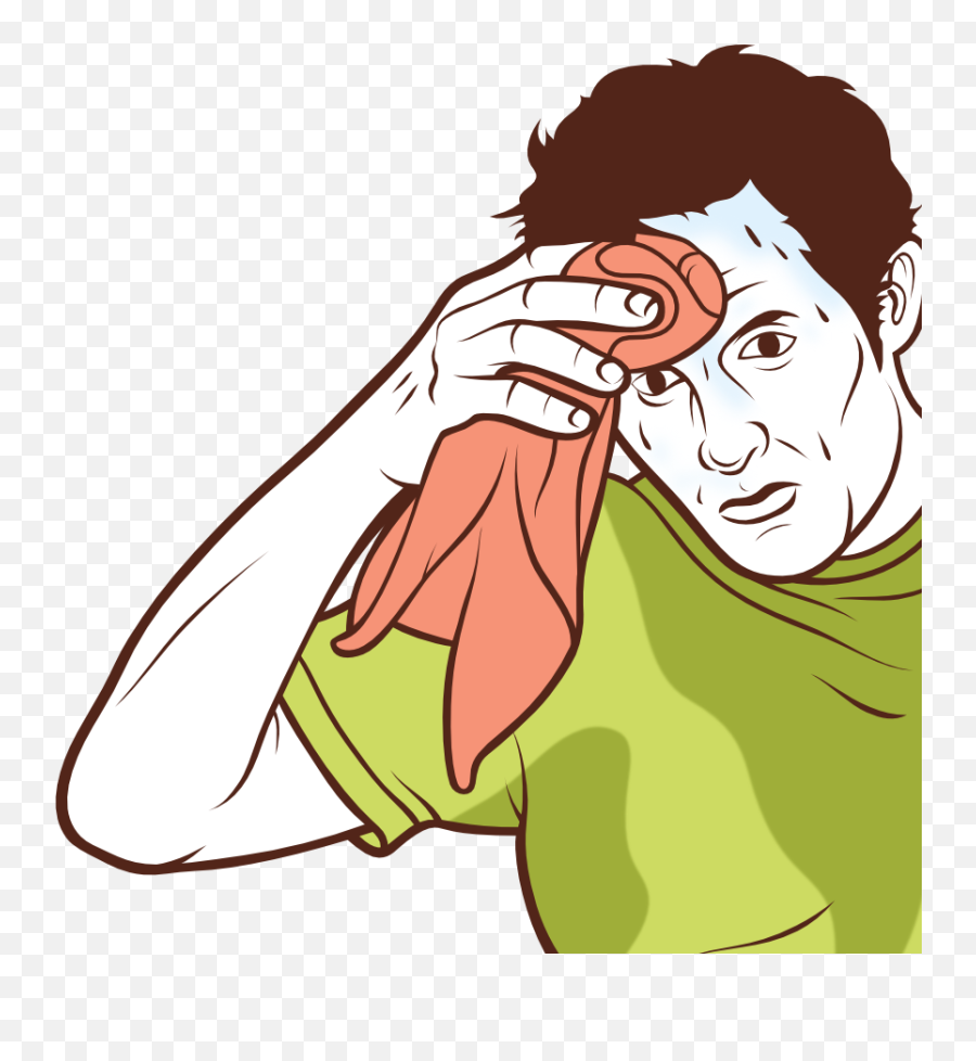 38444471 - Sweating Towel Guy Meme Template Clipart Full Emoji,Meme Clipart
