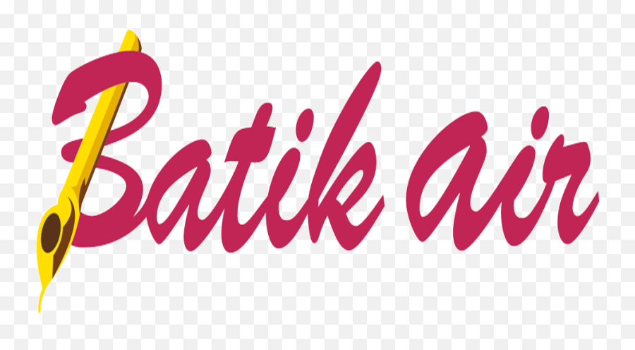 Download Jakarta Air Batik Airline Logo Airplane Clipart Png - Language Emoji,Airplane Logo