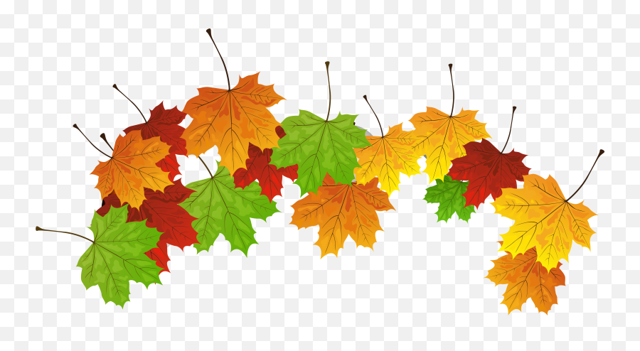 Download Fall Leaves Png Clipart Image - Leaves Free Clipart Autumn Emoji,Fall Leaves Clipart