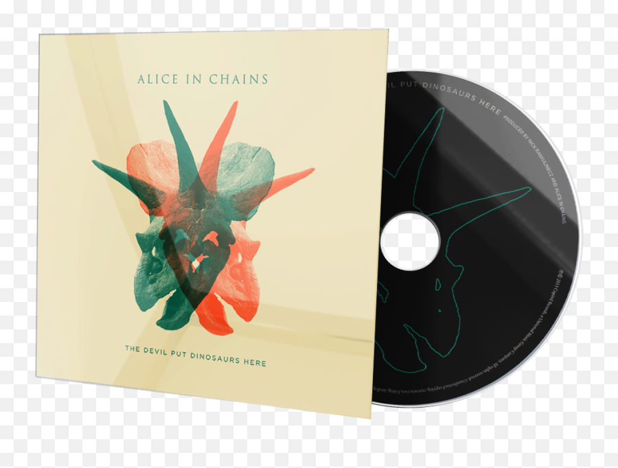 Alice In Chains - The Devil Put Dinosaurs Here Theaudiodbcom Optical Disc Emoji,Alice In Chains Logo