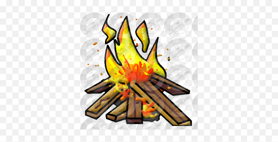 Bonfire Picture For Classroom Therapy - Flame Emoji,Bonfire Clipart