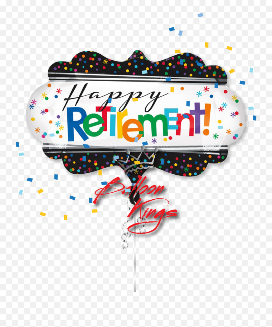 Clipart Balloons Retirement Clipart - Happy Retirement Emoji,Retirement Clipart