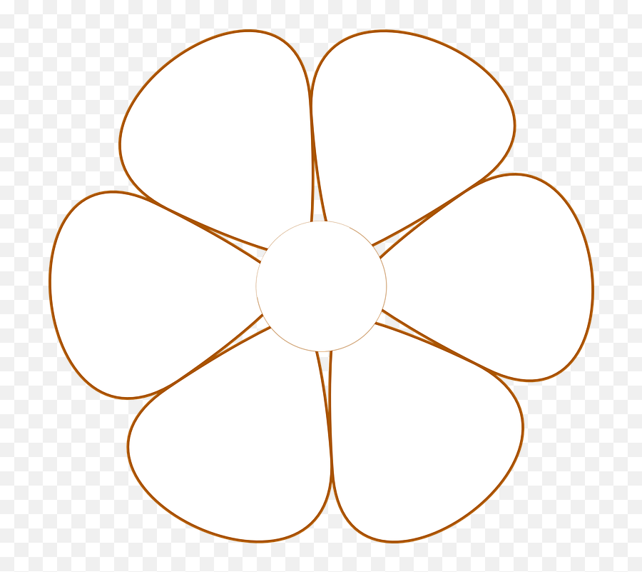 Flower Spring Daisy - Flor Amarela Em Png Emoji,Flower Outline Clipart