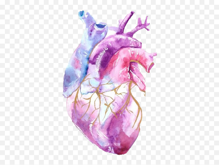 Purple Aesthetic Art Png Clipart - Real Heart Aesthetic Png Emoji,Aesthetic Clipart