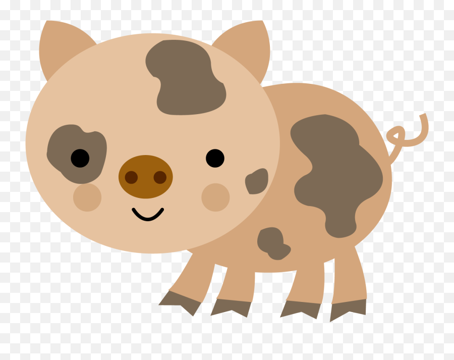 Farm Animals Clipart Png - Transparent Farm Animals Clipart Emoji,Farm Animal Clipart