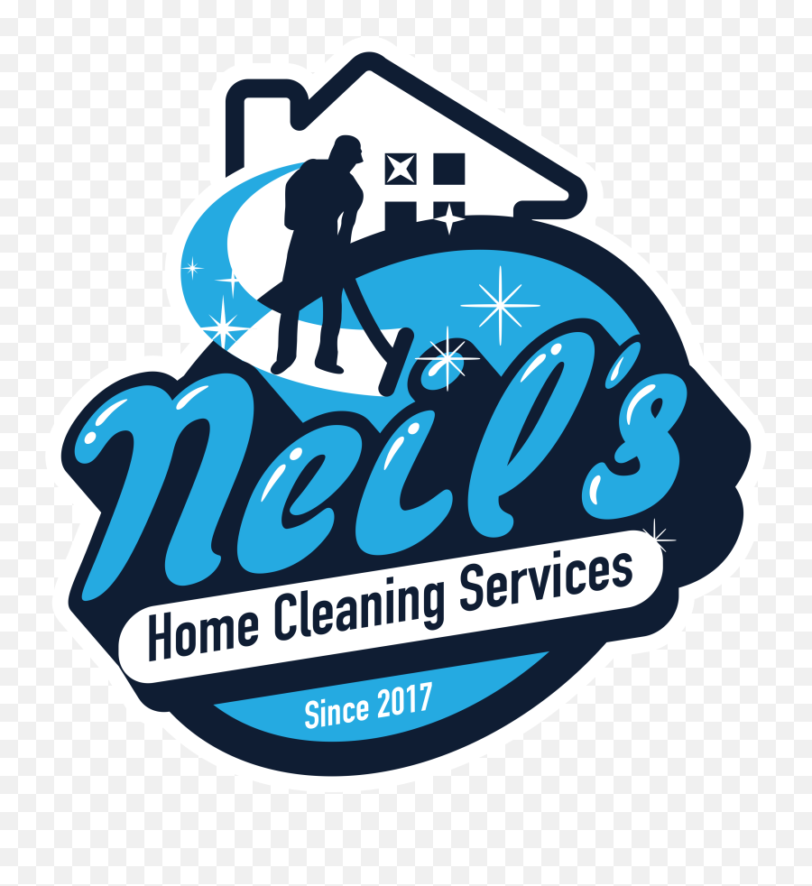 Neils - Neils Logo Emoji,Cleaning Service Logo