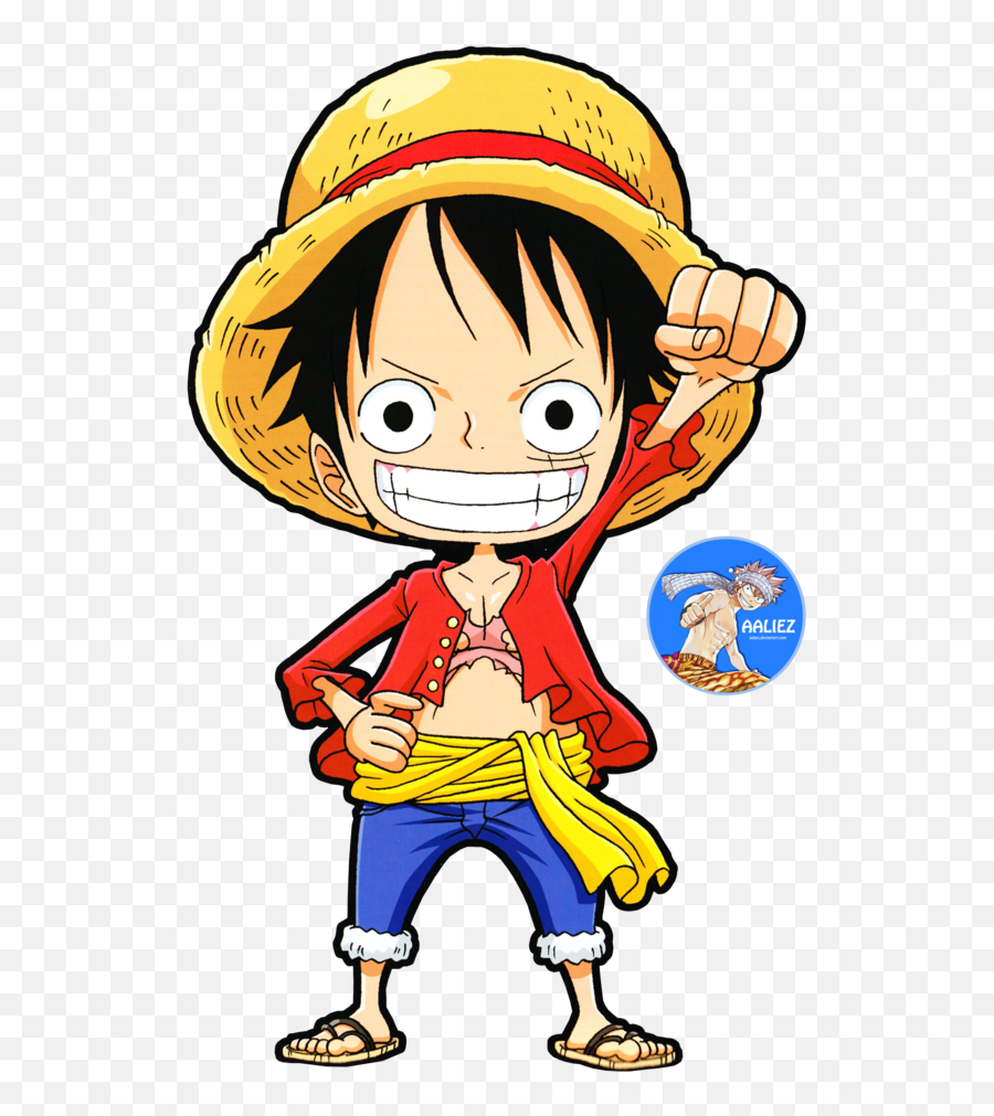 Render By Aaliez - One Piece Luffy Img 600x962 Png Luffy Chibi Png Emoji,Luffy Png