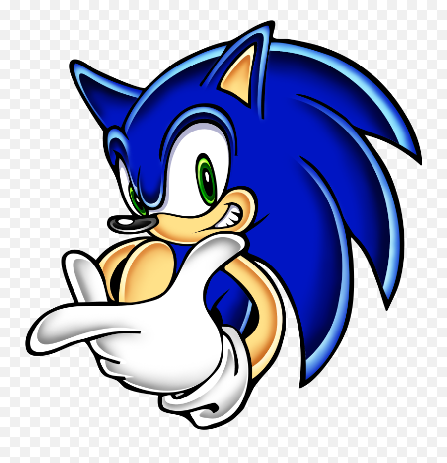 Sonic Clip Art - Sonic The Hedgehog Transparent Cartoon Sonic Adventure Art Transparent Emoji,Sonic The Hedgehog Transparent
