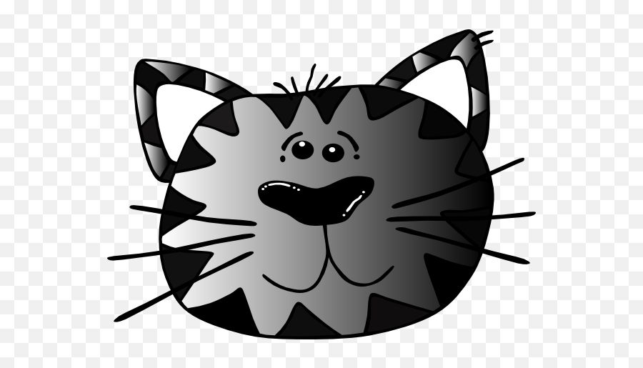 Kitty Clip Art At Clker - Desenhos De Cabeça De Gato Emoji,Kitty Clipart