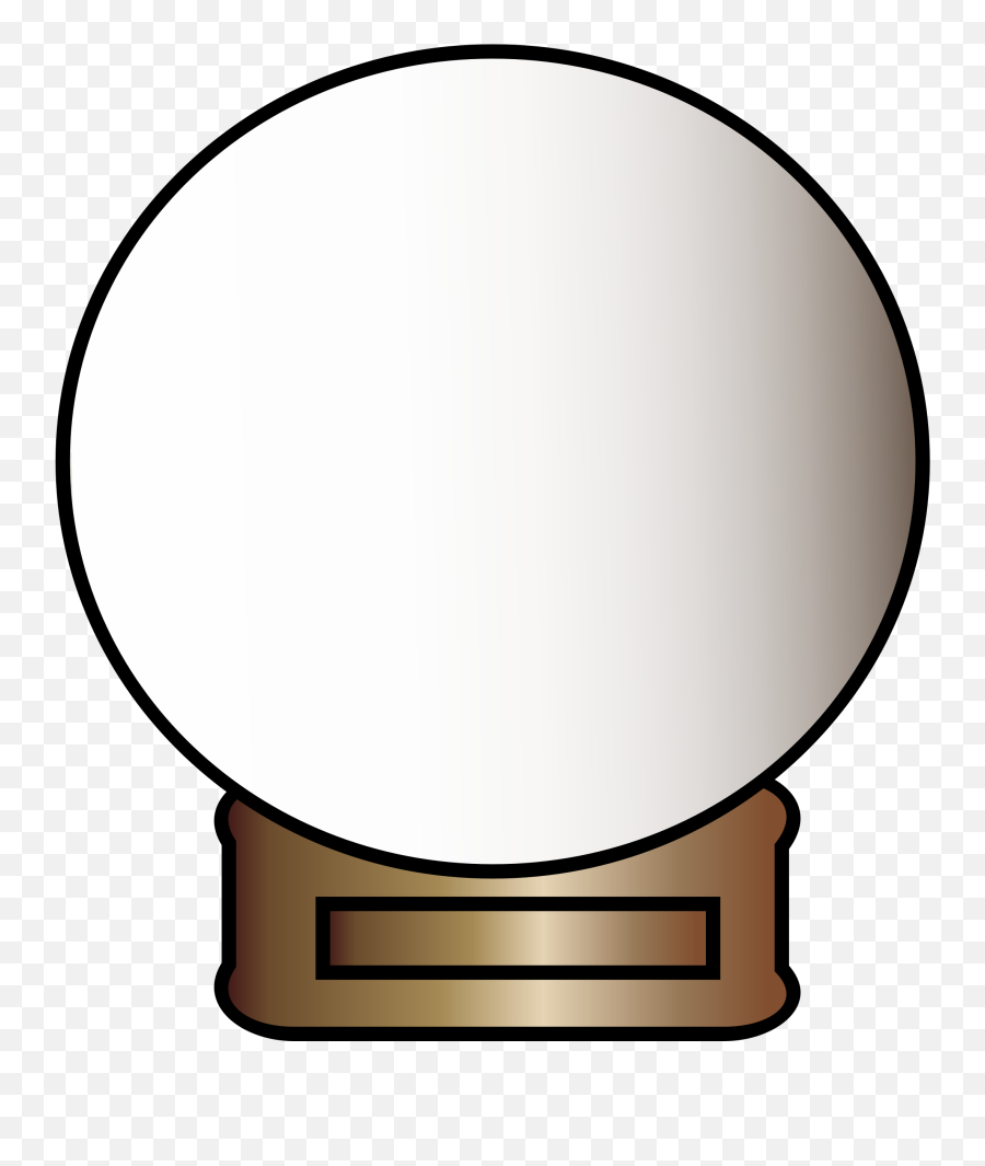 Clipart - Empty Snow Globe Icon Png Emoji,Snow Globe Clipart