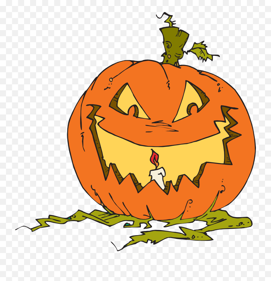 Jack O Lantern Happy Jack Lantern - Pumpkin Halloween Candle Clipart Emoji,Jack O Lantern Clipart