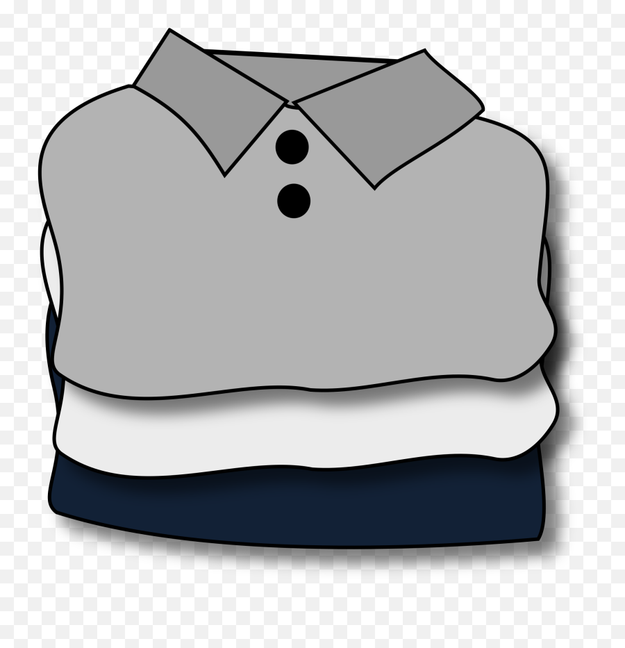 Clipart - Transparent Background Folded Clothes Clipart Emoji,Clothes Clipart