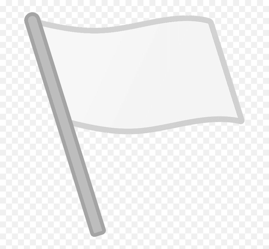 White Flag Emoji Clipart - White Flag Symbol,White Flag Png