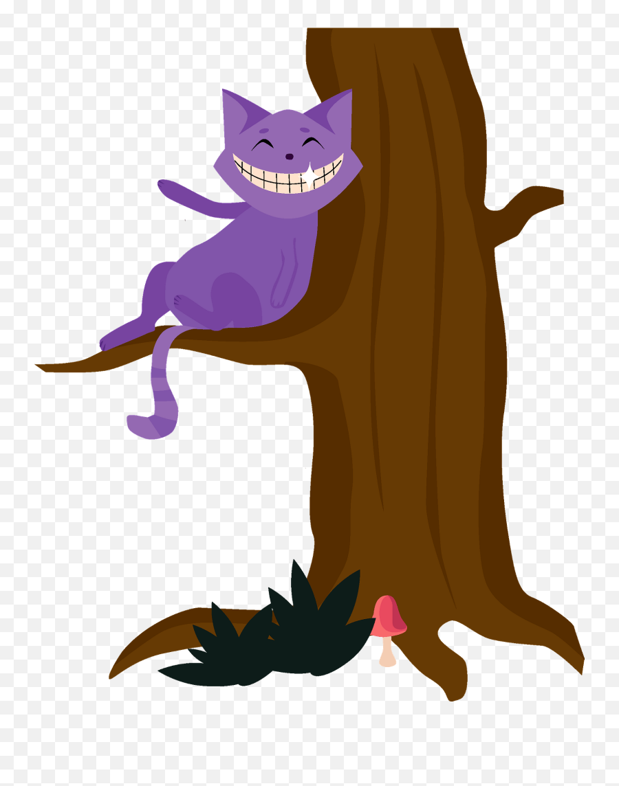 Cheshire Cat Clipart - Supernatural Creature Emoji,Cheshire Cat Png