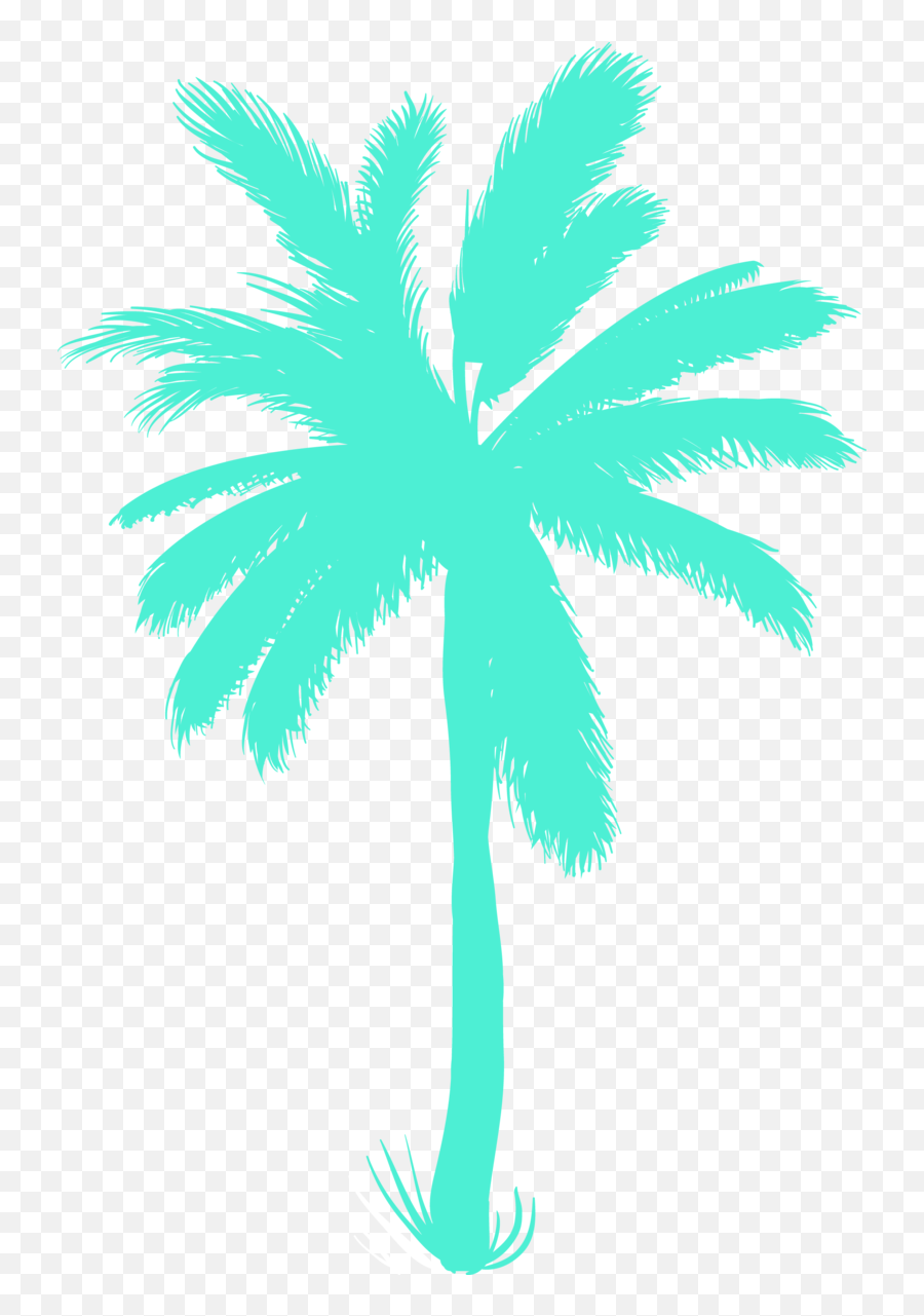 Palm Trees Clipart - Full Size Clipart 3526511 Pinclipart Vibe Preto Show Emoji,Trees Clipart
