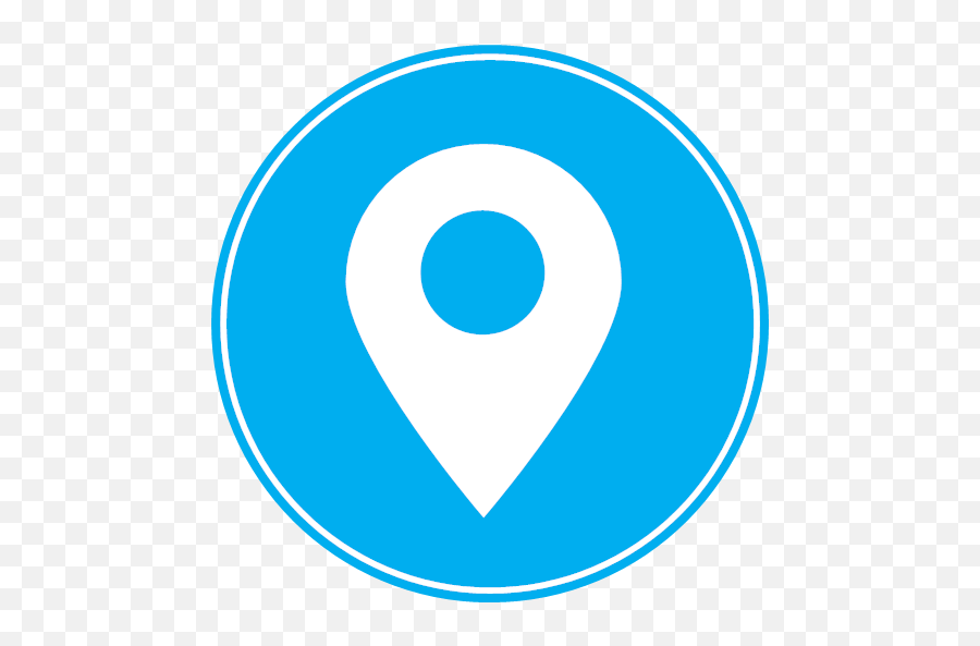 Gps Location Map Marker Navigate Navigation Pin Place Icon Emoji,Marker Circle Png