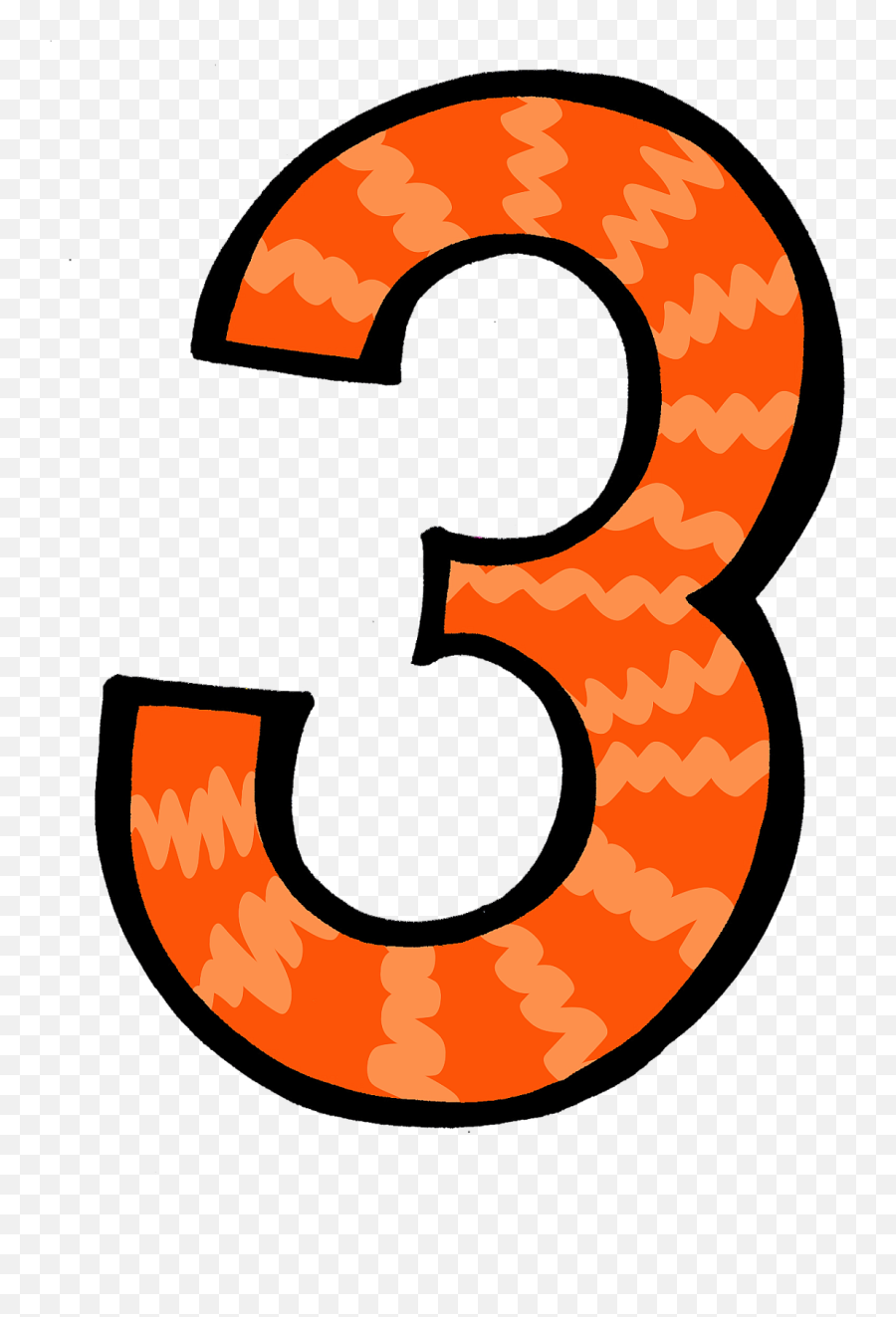 Number 10 Png - Number 3 Clipart Orange Emoji,10 Clipart