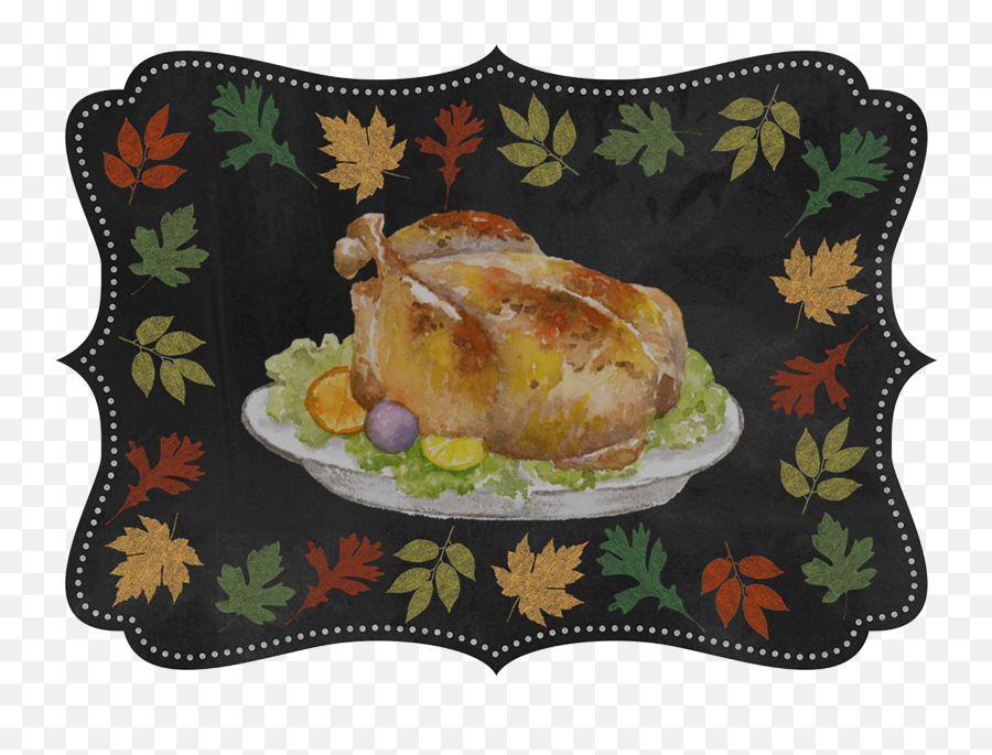 Thanksgiving Turkey Png Free Stock - Serving Tray Emoji,Turkey Png