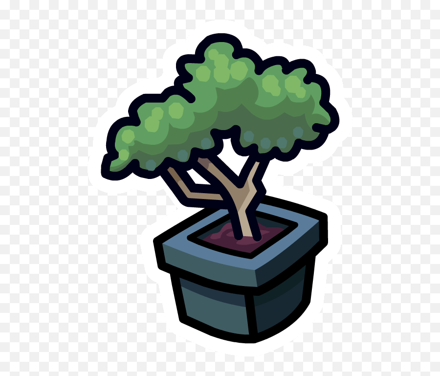 Download Bonsai Tree Pin - Bonsai Trees Cartoon Png Image Emoji,Bonsai Tree Clipart